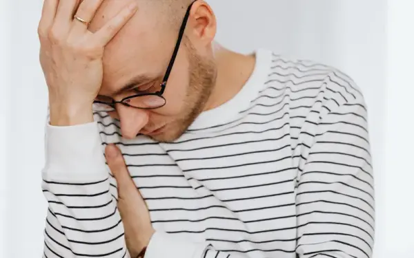 A visitor giving up on a slow page