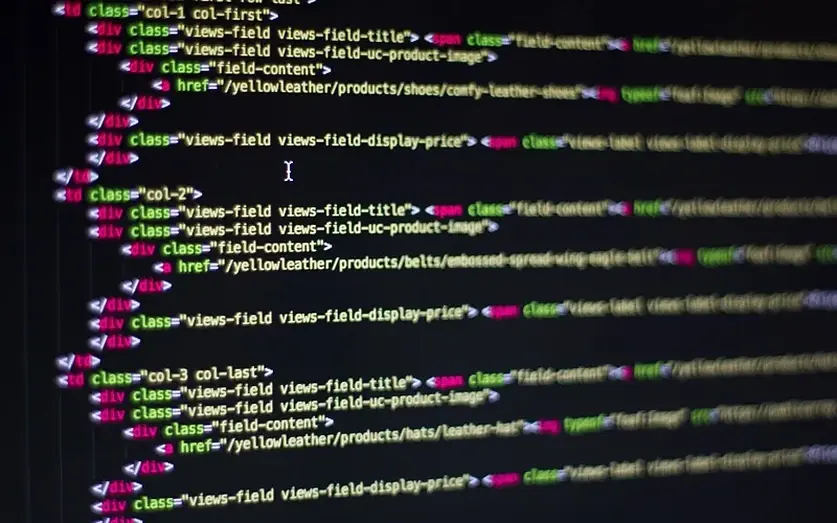 Site markup on a monitor
