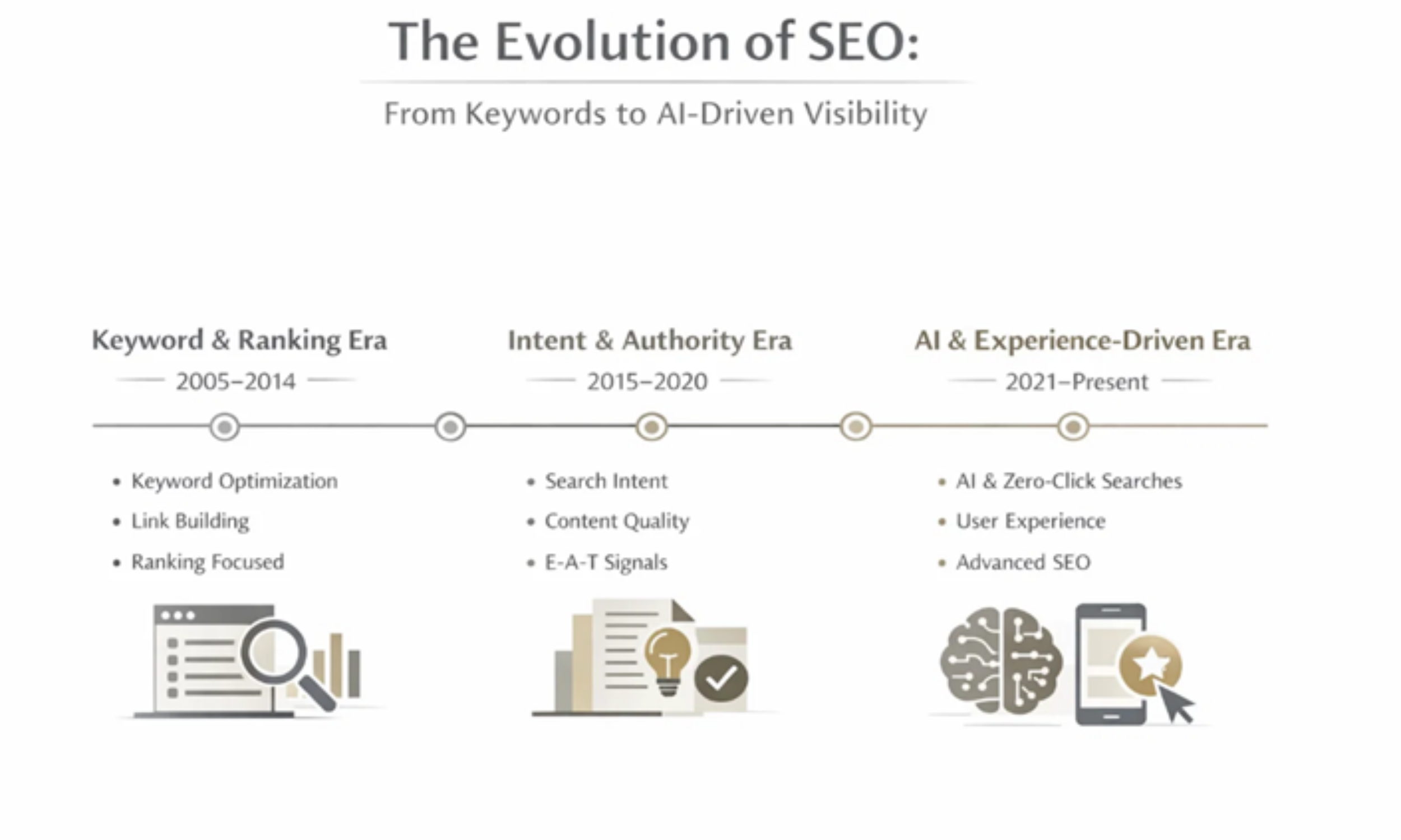 The Evolution of SEO: From Keywords to AI-Driven Visibility