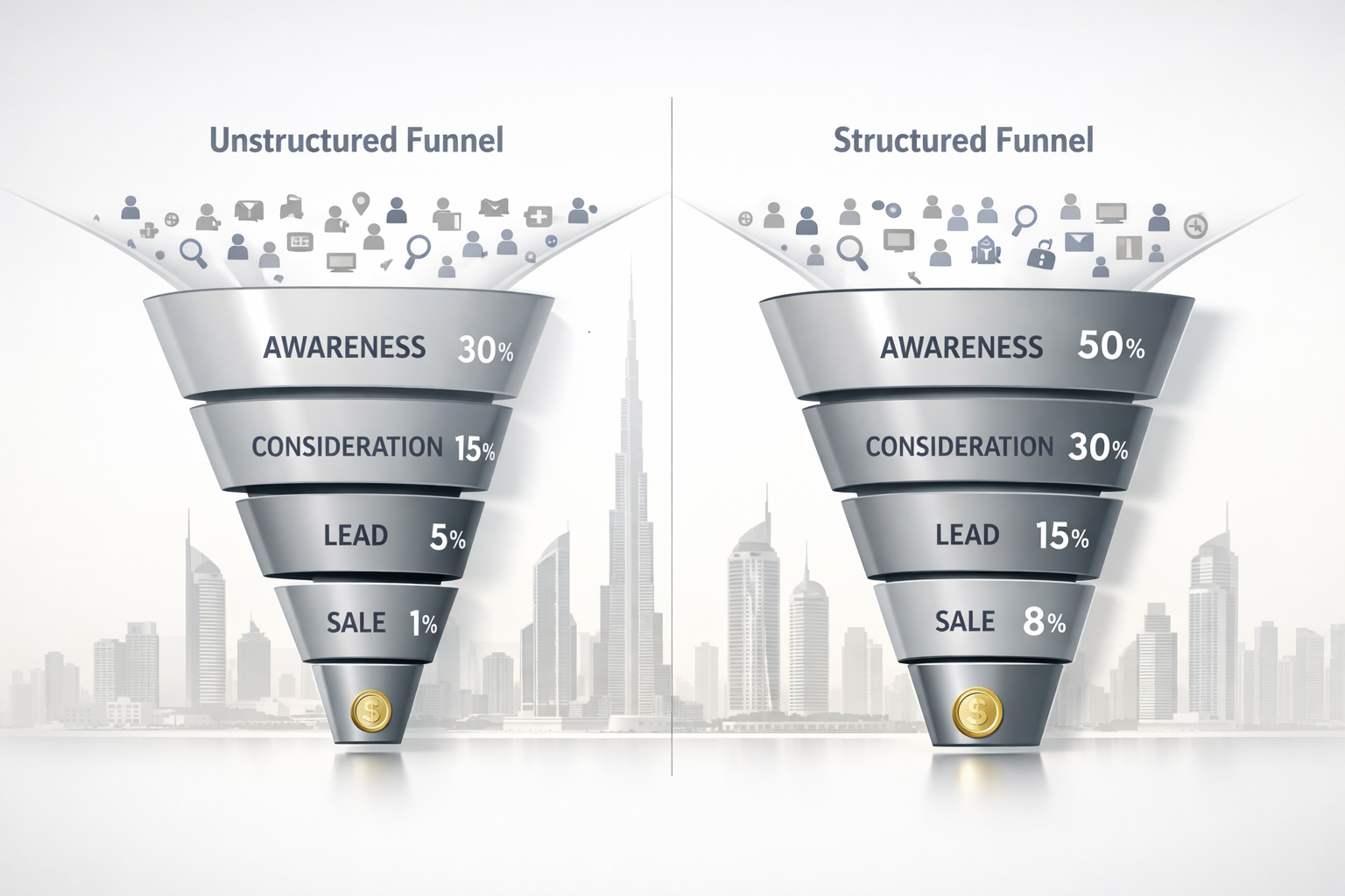 How to Build a Performance Marketing Funnel for Dubai Leads